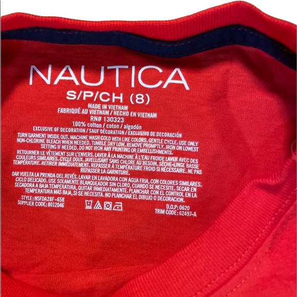 5 for 25 👦 boy Nautica Long sleeve Tee - Picture 2 of 3